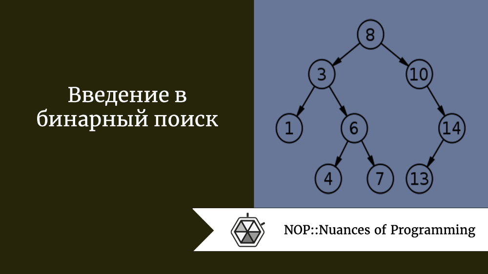 Введение в бинарный поиск